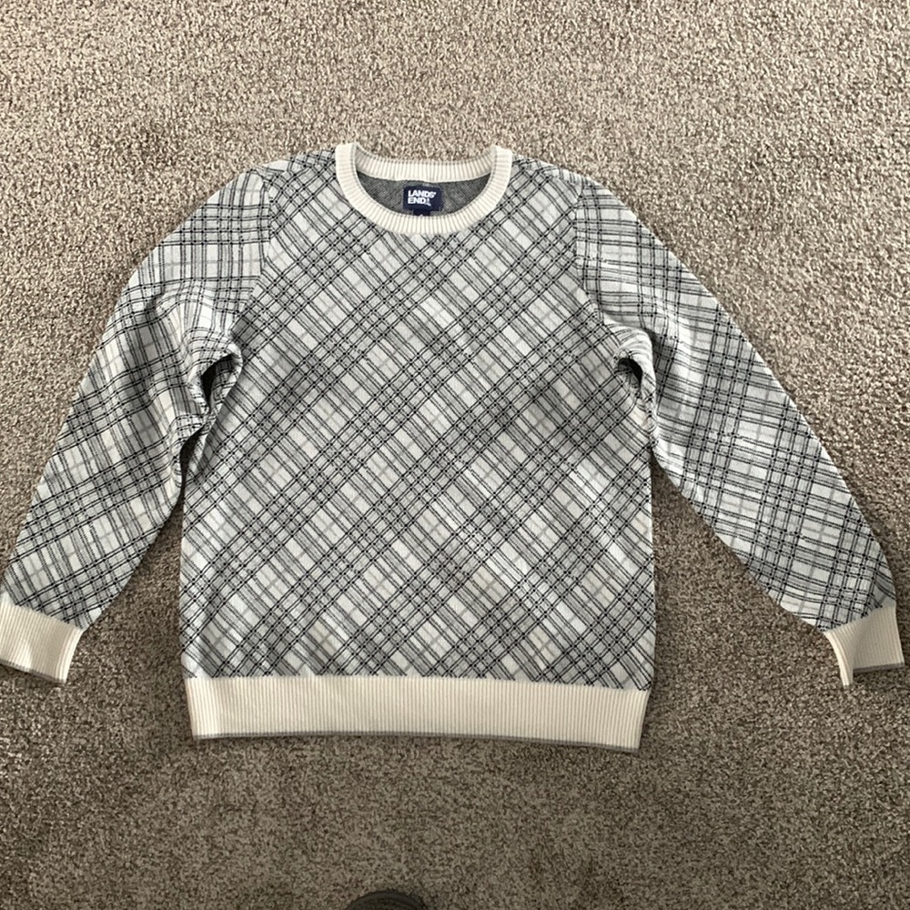 Brand new lands end cotton sweater